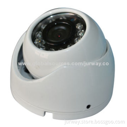 1/3-inch HDIS IR Dome Camera, 800TVL, 15M IR Distance, 12-piece LED with IR-cut